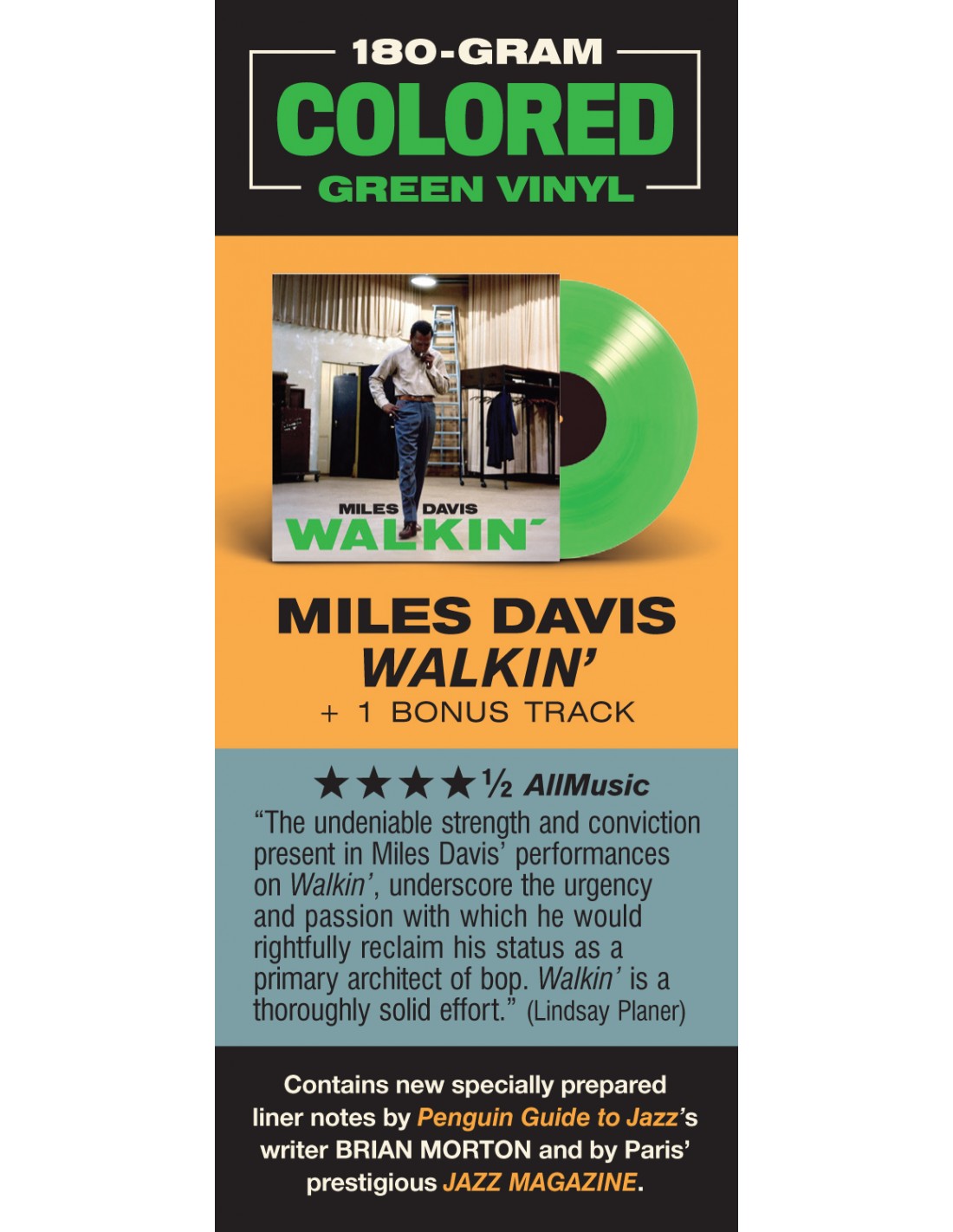 Walkin' (Green Colored Vinyl)