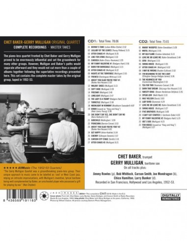 Chet Baker-Gerry Mulligan Original...